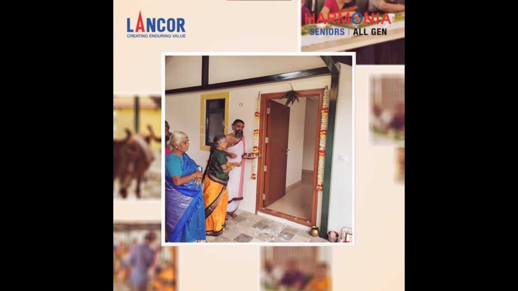 LANCOR—Grahapravesam-at-Harmonia-Seniors